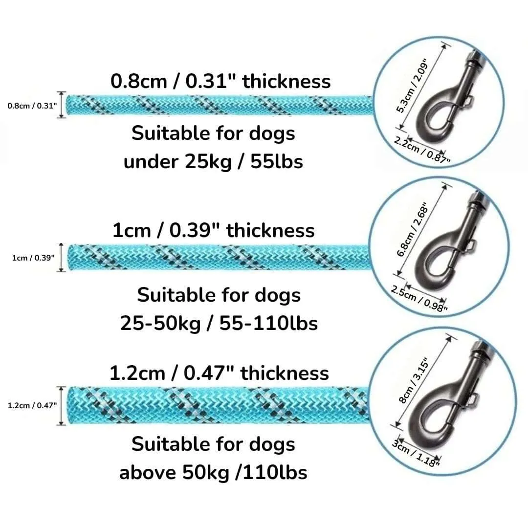 Reflective Rope Leash 118" / 300cm