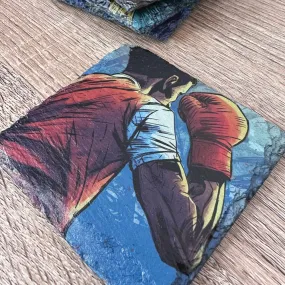 Sport Slate Coasters - Boxing