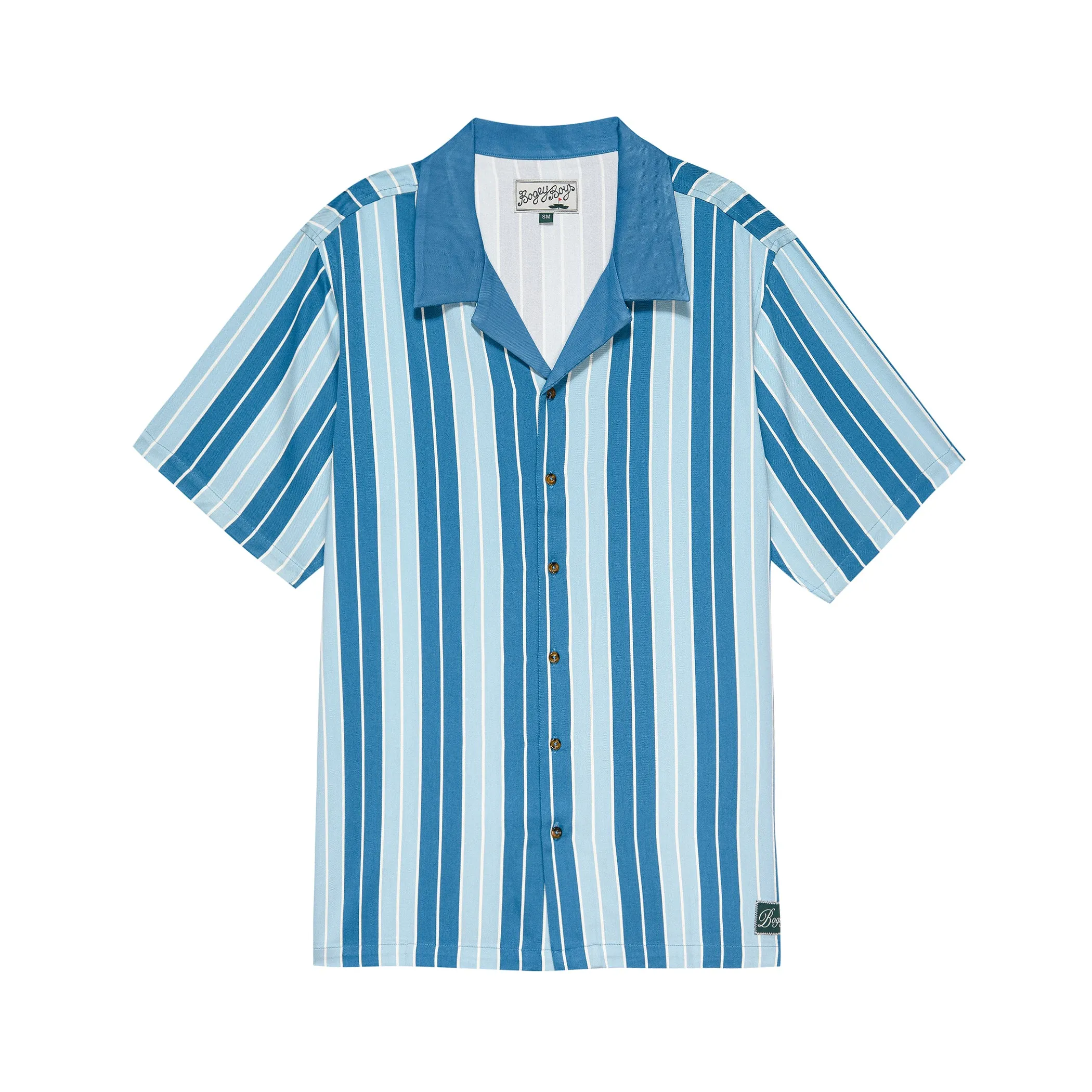 Stripes Button Up - Blue