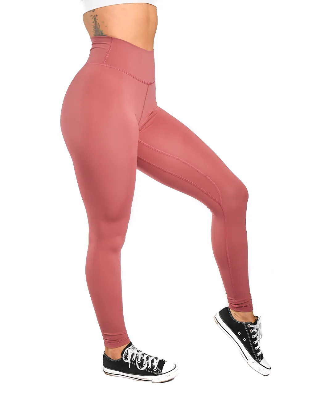 Tall 31" Effortless Scrunch Leggings- Sunkissed Coral