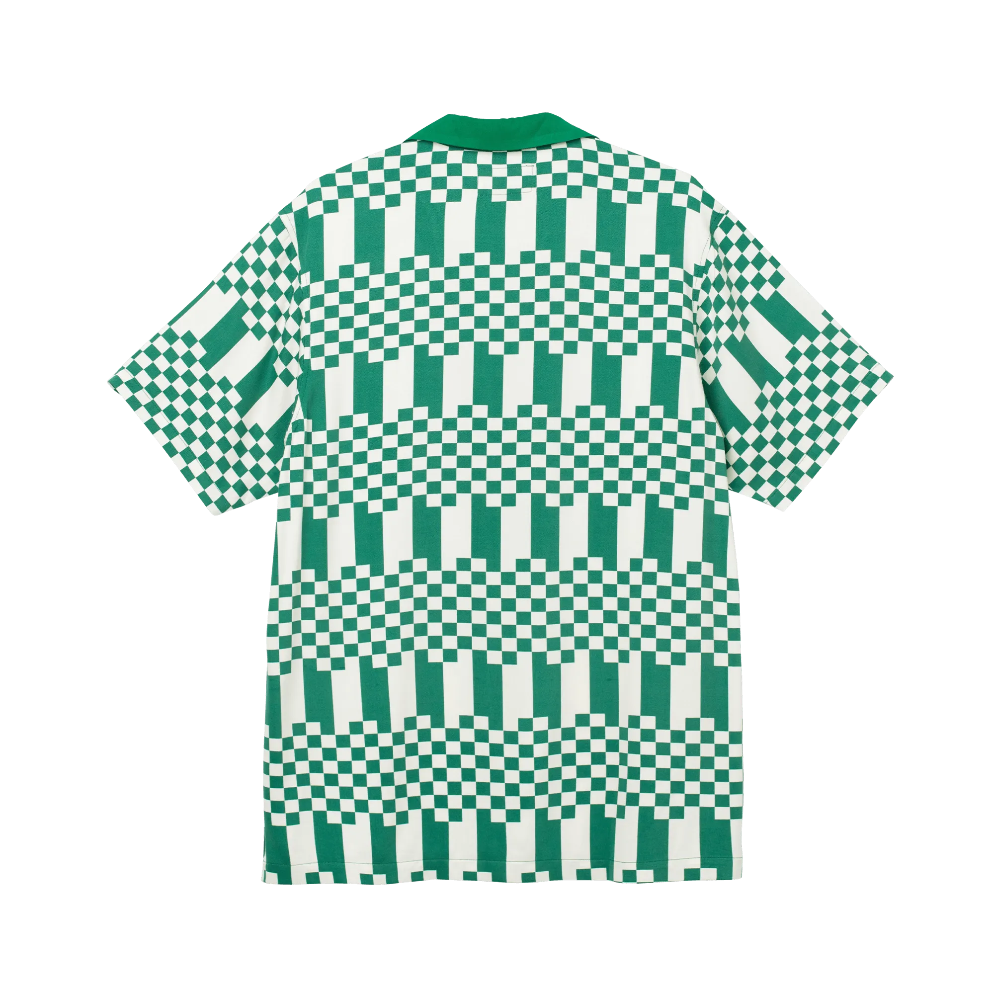 The Checkers Button Up - Green