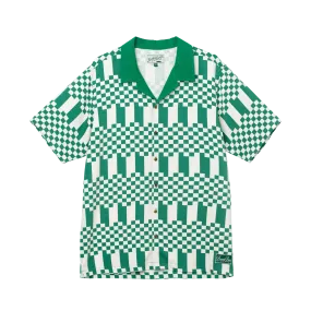 The Checkers Button Up - Green