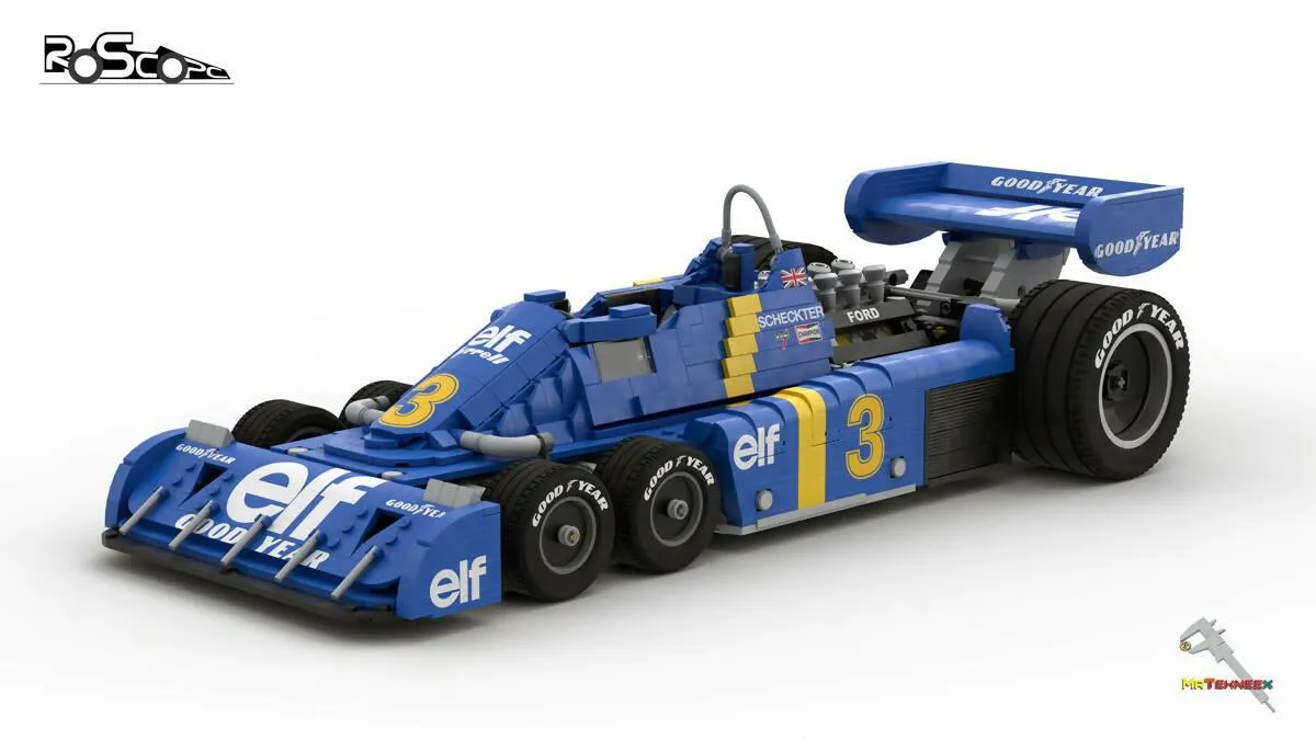 Tyrrell P34 1976 - scale 1:8